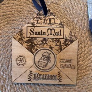 Dear Santa Envelope Ornament