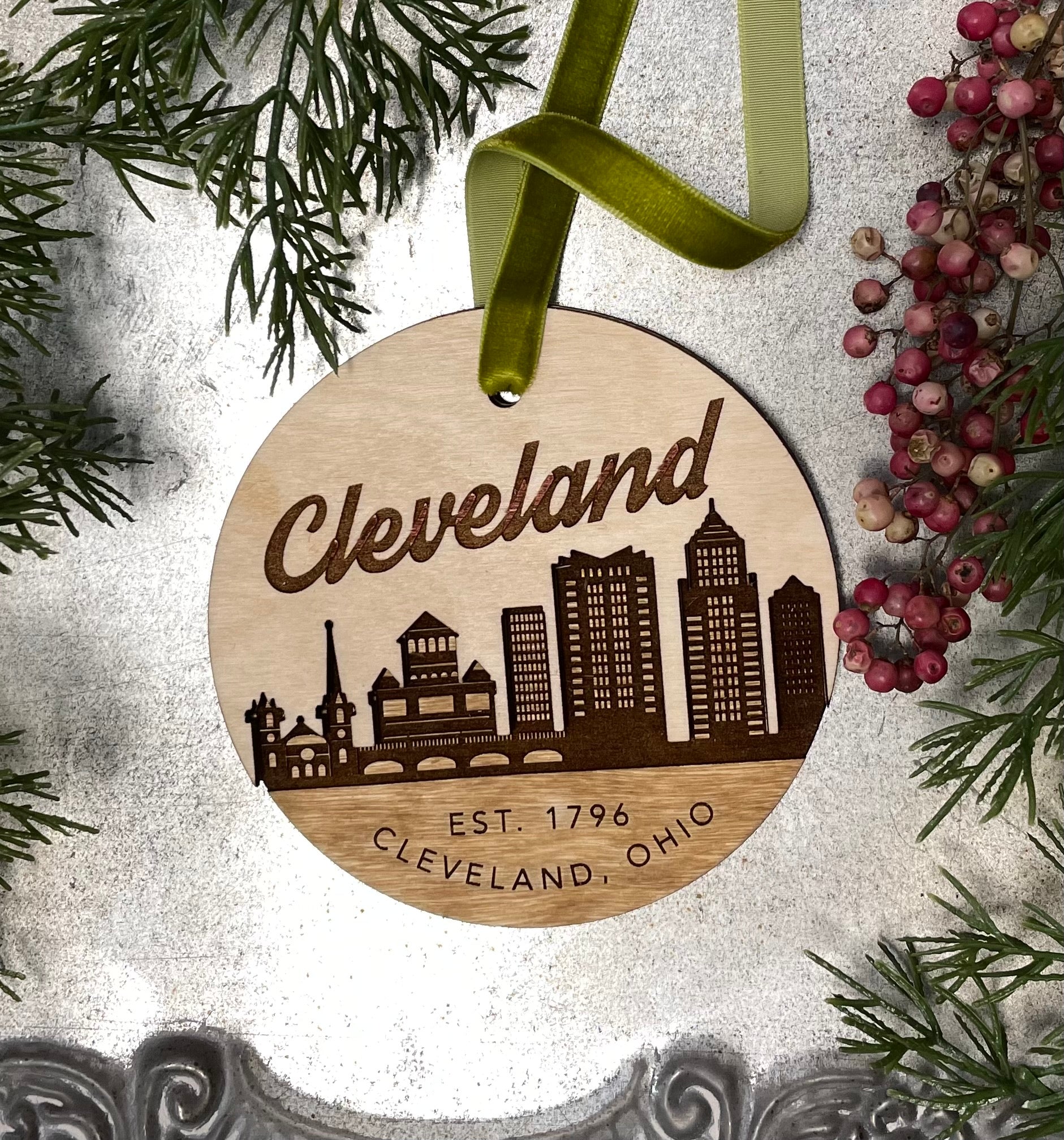 Cleveland Ohio #1 of 3 My town ornament